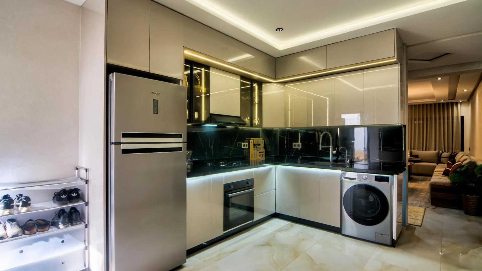 Cozy Apartment Large Living Room & Full Kitchen Agadir Morocco